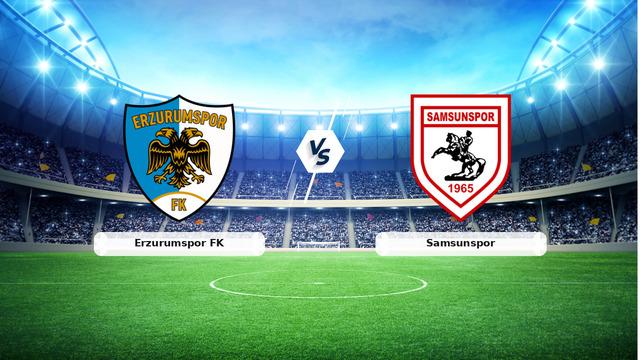 (Özet) Erzurumspor FK - Samsunspor Maçı Özeti ve Tüm Önemli Anları